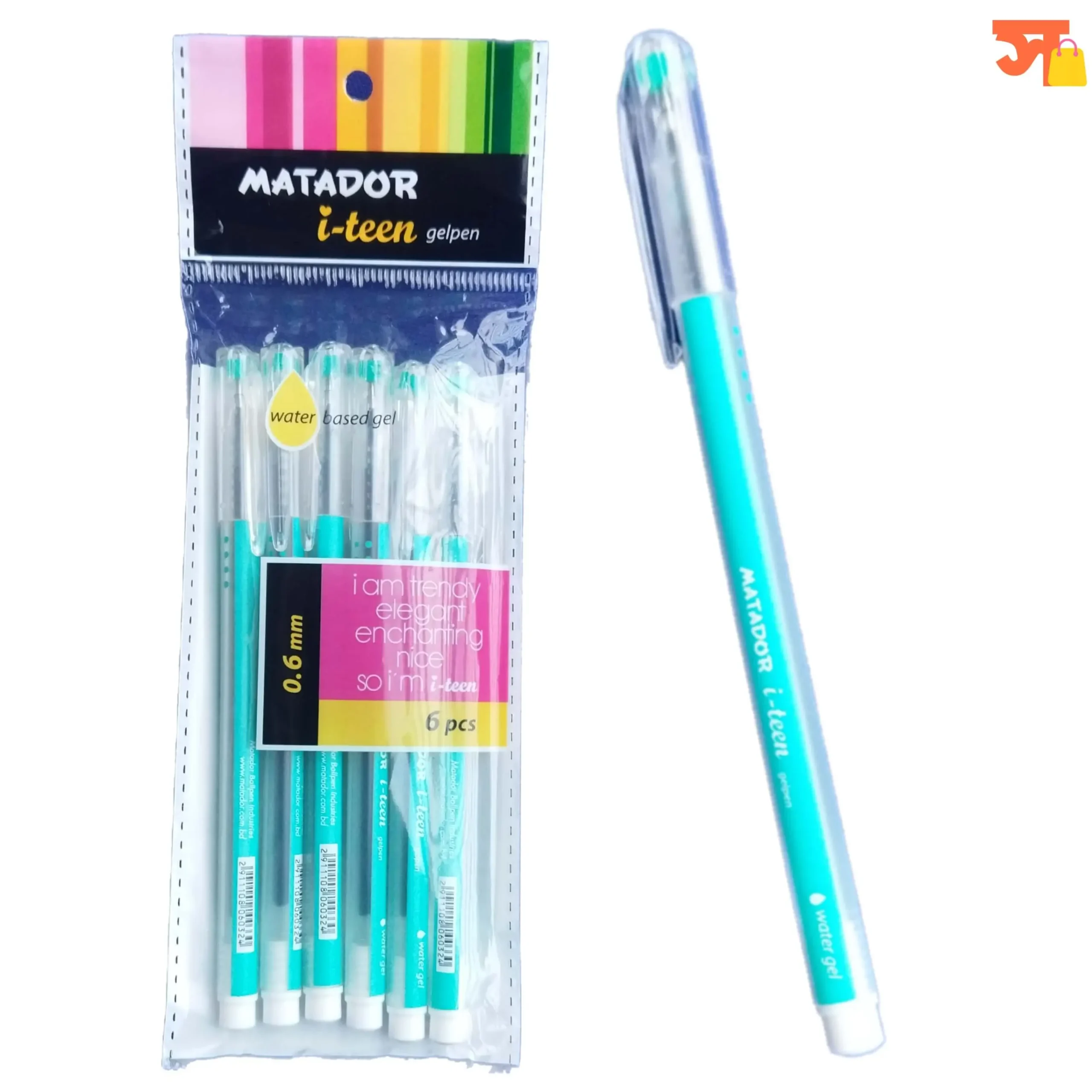 Matador i-teen gelpen green -somaharju
