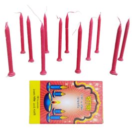 Red Small Candle 12pcs