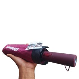 BMW 12 Rib Auto Open & Close Maroon-premium quality