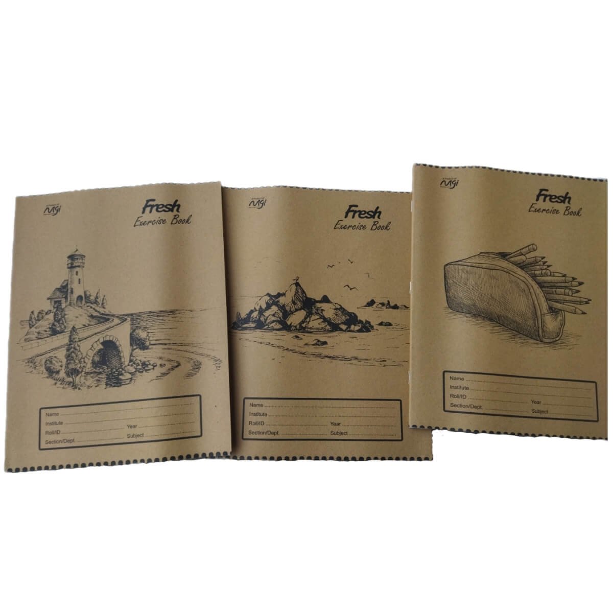 Pieces Fresh Exercise book 84 pages