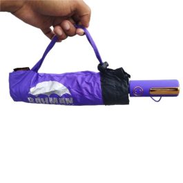 Rahman 12 Rib 36 Bones Auto Open & Close Umbrella Purple