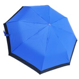 Moon 8 Rib Auto Open Umbrella Blue