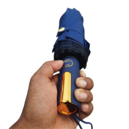 Rahman 12 Ribs 36 Bones Auto Open & Close Umbrella Blue