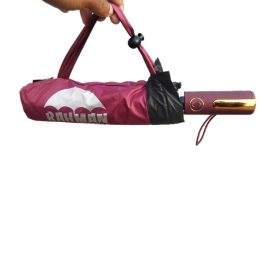 Rahman 12 Ribs 36 Bones Auto Open & Close Umbrella Maroon