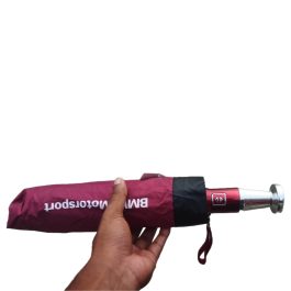 BMW 12 Rib 3*2 Auto Open & Close Umbrella Maroon
