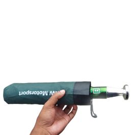 BMW 12 Rib 3*2 Auto Open & Close Umbrella Green